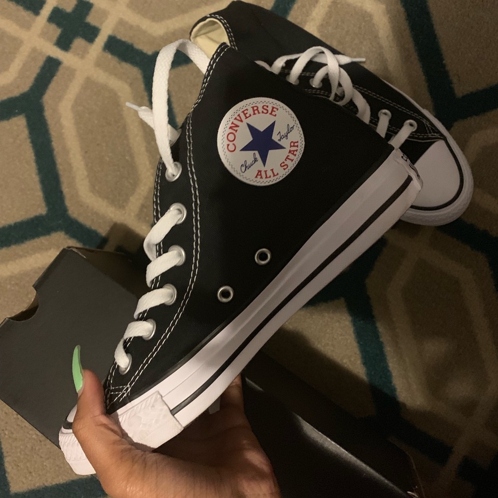 High Top Black Converse